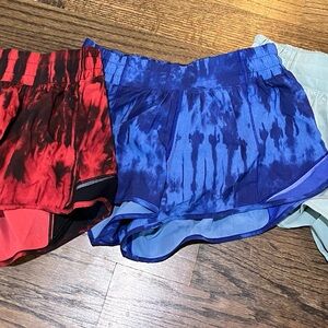 Like New Lululemon Hotty Hot Shorts - size 6